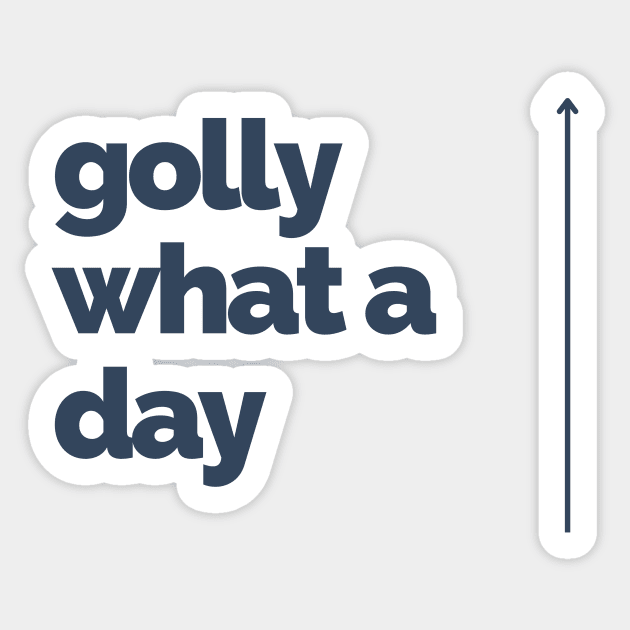 GOLLY Sticker by Delally